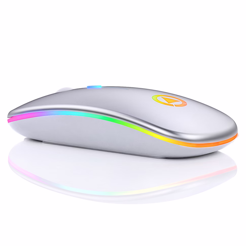 Silent Rechargeable Wireless Mouse — Smooth, Quiet, and Built for Everyday Comfort