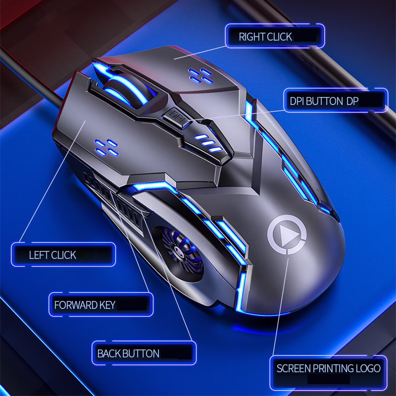 G5 Wired RGB Gaming Mouse — Precision, Power, and Performance for Every Move