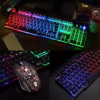 Kuiying T6 Rainbow Backlit Gaming Keyboard & Mouse Set – Smooth, Stylish, and Built for Every Gamer