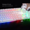 Kuiying T6 Rainbow Backlit Gaming Keyboard & Mouse Set – Smooth, Stylish, and Built for Every Gamer