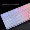 Kuiying T6 Rainbow Backlit Gaming Keyboard & Mouse Set – Smooth, Stylish, and Built for Every Gamer