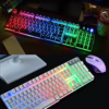 Kuiying T6 Rainbow Backlit Gaming Keyboard & Mouse Set – Smooth, Stylish, and Built for Every Gamer