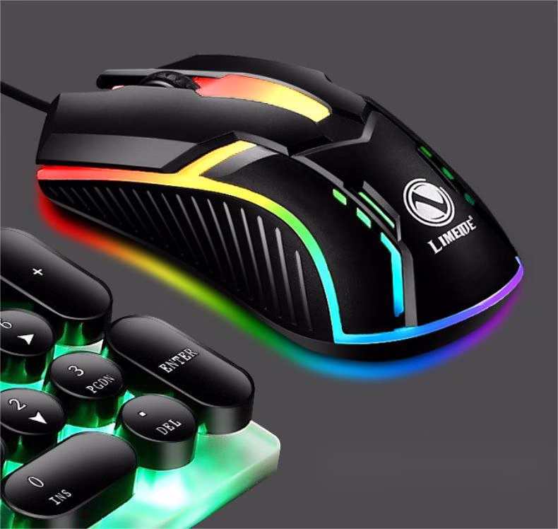 Precision Wired RGB Gaming Mouse – Smooth, Fast, and Built for Every Move