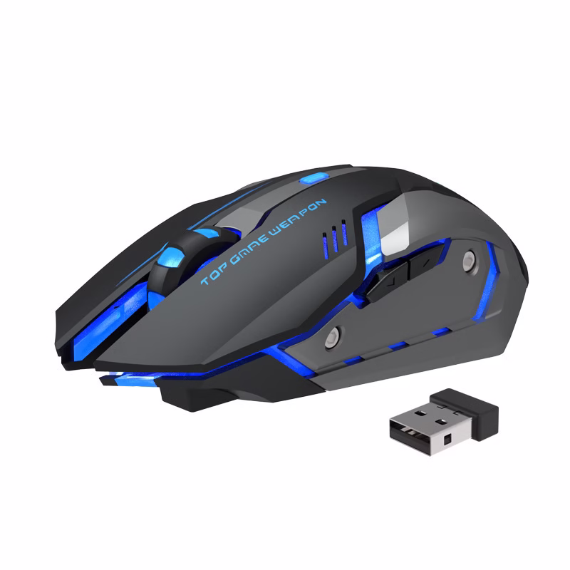 Wireless Charging Silent Gaming Mouse – Smart Power, Smooth Control, and Total Focus