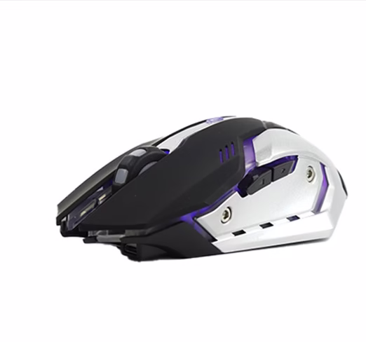 Wireless Charging Silent Gaming Mouse – Smart Power, Smooth Control, and Total Focus